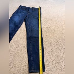 Madewell 10” highrise skinny jeans